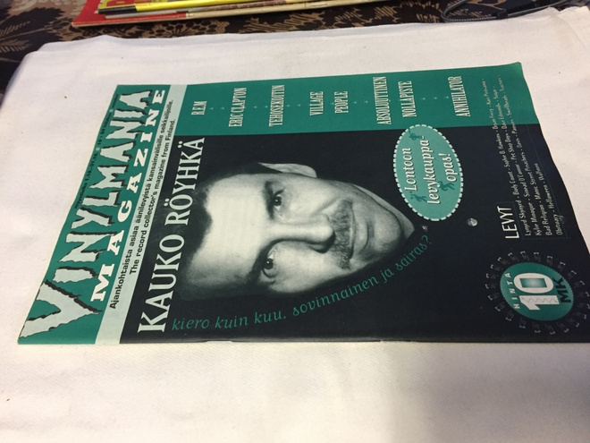 VINYLMANIA MAGAZINE 10/1994 HYVÄ