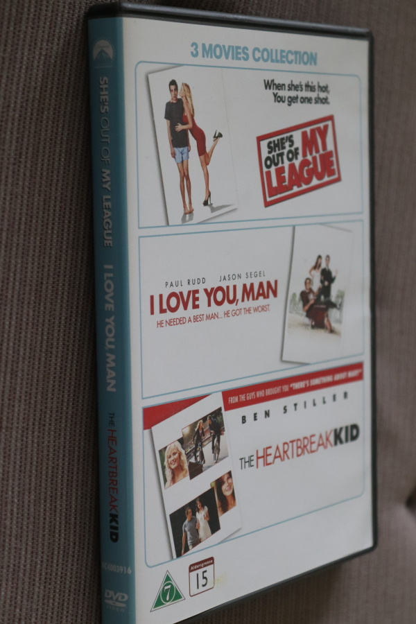 3DVD Aivan liian hotti, I love you, man Sekaisin suhteessa