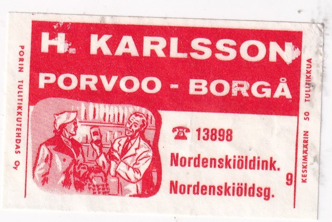 Porvoo - Borgå, H. Karlsson   b535