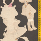 Paperinukke tyttö 1940-50-luku - pikkukuva 2