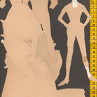 Paperinukke neito 1950-60-luku - pikkukuva 3