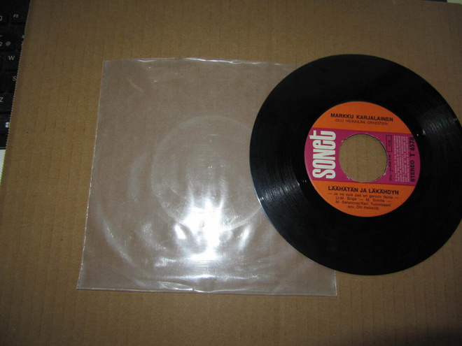 Markku Karjalainen 7" Läähätän ja läkähdyn v.1973