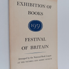 Exhibition of books 1951 : Festival of Britain - pikkukuva 1