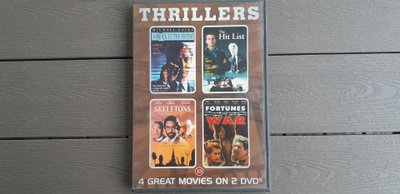 DVD: Thrillers - 4 Leffan Kokoelma, 2xDVD (1990-1996/?)