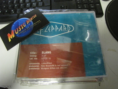 DEF LEPPARD - SLANG PROMO CD SINGLE