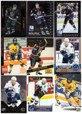 9 x MATTIAS ÖHLUND Canucks, Team SWE