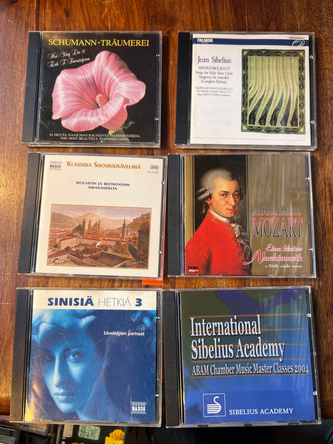 Cd-levyjä 59 kpl. klassista musiikkia