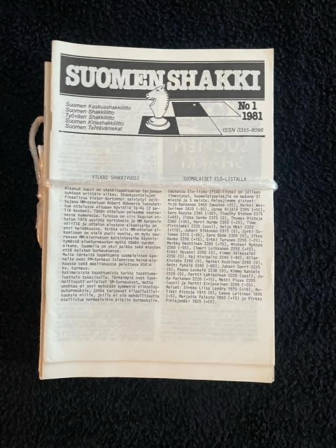 Suomen shakki 1981