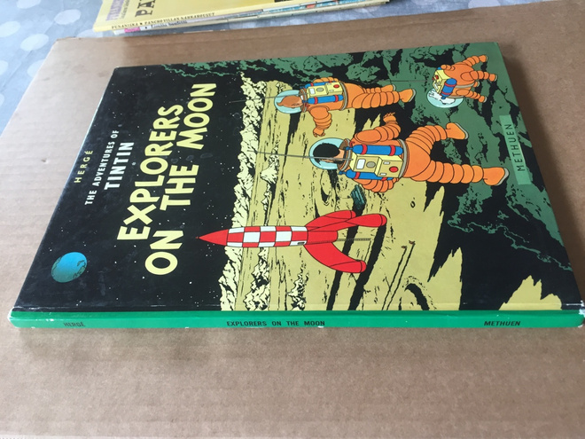 THE ADVENTURES OF TINTIN EXPLORERS ON THE MOON