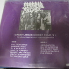 MORBID ANGEL - CRUSH JESUS CHRIST TOUR '91 LP PINKKI VINYYLI - pikkukuva 2