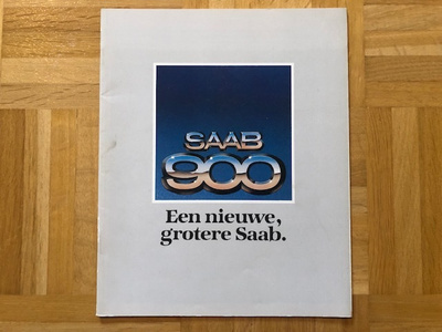 Esite Saab 900 GL GLE EMS Turbo vuodelta 1978 / 1979  OG 900