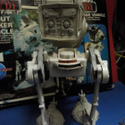 VINTAGE STAR WARS SCOUT WALKER VEHICLE AT-ST + Ewok figuuri - pikkukuva 5