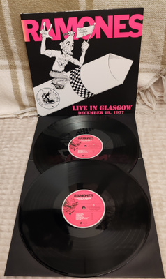 Ramones Live In Glasgow December 19/1977 lp