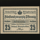 Saksa Notgeld 25 Pfennig, Dessau 20.8.1918 - pikkukuva 1