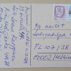 Nuoripari ilakoi, kieloja, kukkia, onnittelupk, p. 1990 - pikkukuva 2