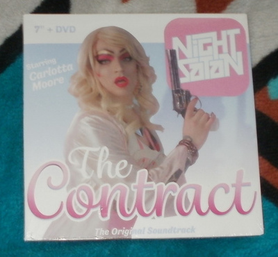 NIGHTSATAN ~ The Contract - Original Strk. ~ 7" SINGLE + DVD