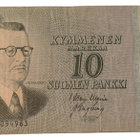 10 Markkaa 1963 ilman Litt A6054963 - pikkukuva 1