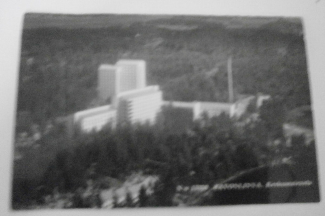 Savonlinna, keskussairaala N:o 13359 Velj. Karhumäki p. 1960