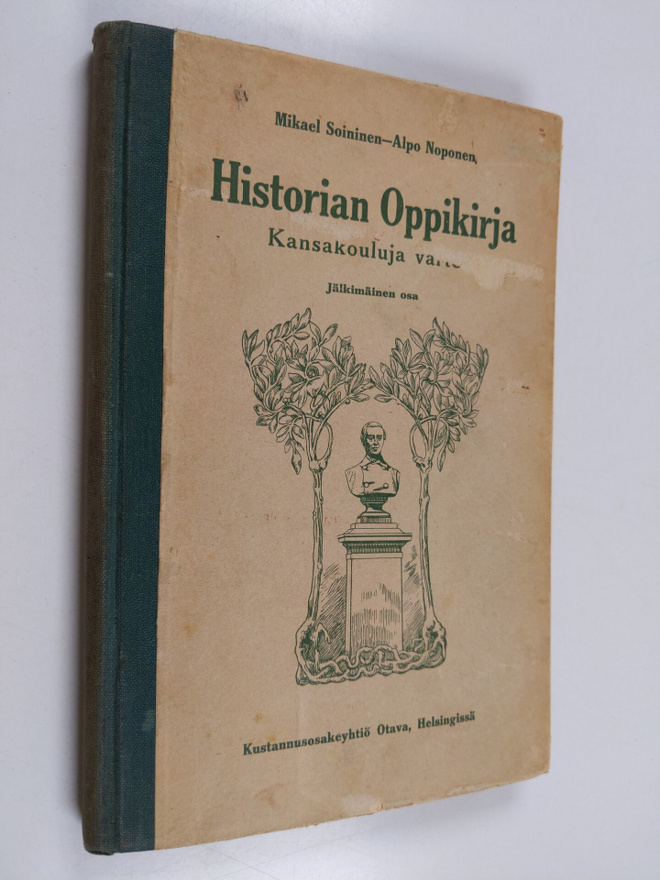 Alpo Noponen ym. : Historian oppikirja kansakouluja varte...