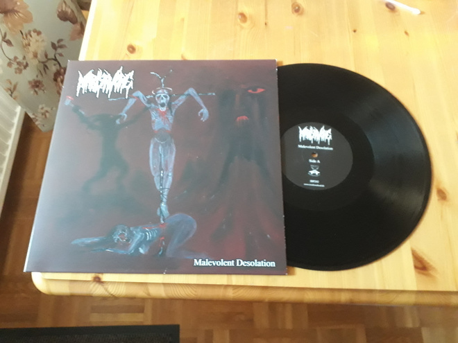Martyrvore - Malevolent Desolation lp 2014 Death Metal