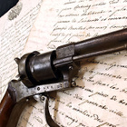 Järeä belgialainen 11mm piikkipatruunarevolveri, 1860-luku - pikkukuva 4