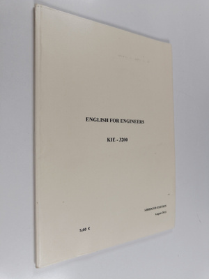 english for engineers KIE - 3200