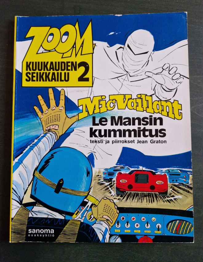 Zoom Kuukauden Seikkailut 2. Mic Vallant 1974