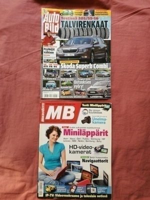 Autobild-Mikrobitti-MicroPC ja Digikuva lehtiä yht 6 kpl