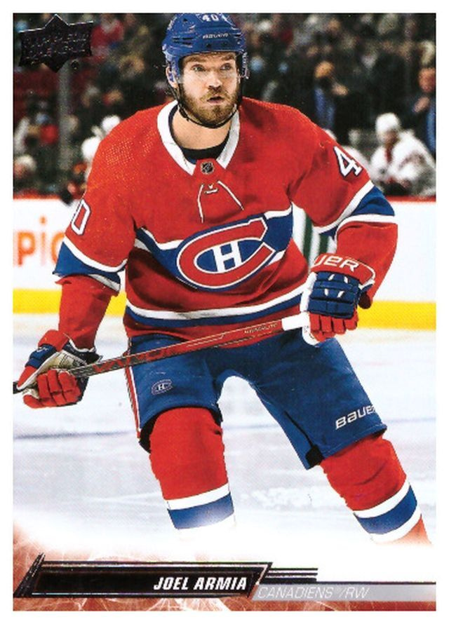 JOEL ARMIA Canadiens, 22-23 Up.Deck #94