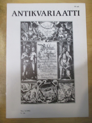 ANTIKVARIAATTI 1992 3 (5. vsk)
