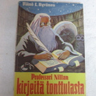 PROFESSORI NILLAN KIRJEITÄ TONTTULASTA + tekijän nimmari !!! - pikkukuva 1