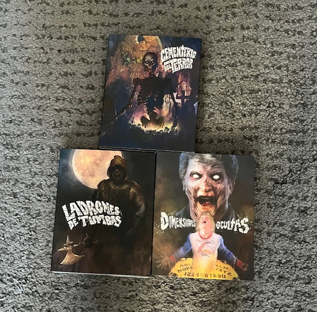 Rubén Galindo Jr.-trilogia (Vinegar Syndrome, slipcovers)