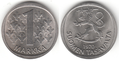 1 mk 1970, hyvä