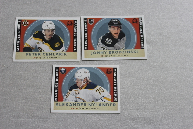 2017-18 O-Pee-Chee Retro Marquee Rookie kortteja alk. 1,0e