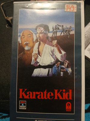 Karate kid vhs