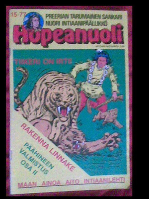 Hopeanuoli 15/1977 - Tiikeri on irti