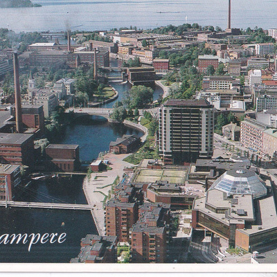 Tampere, Keskusta ilmakuva, e329
