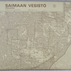 Saimaan vesistö eteläosa oikaistu 1990, karttalehdet 16 + 3 - pikkukuva 1