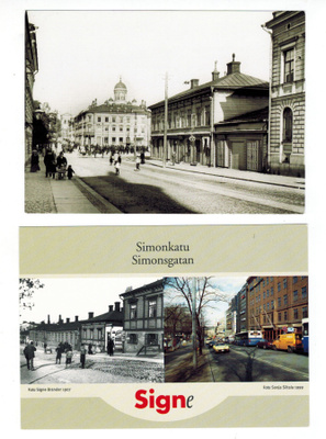 Signe Brander- Unioninkatu ja Simonkatu