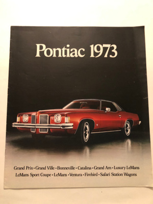 Myyntiesite - Pontiac - 1973