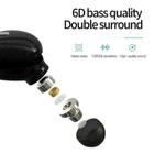 Mini X9 Bluetooth 5.1 Vastamelu Nappikuuloke (UUSI) - pikkukuva 3