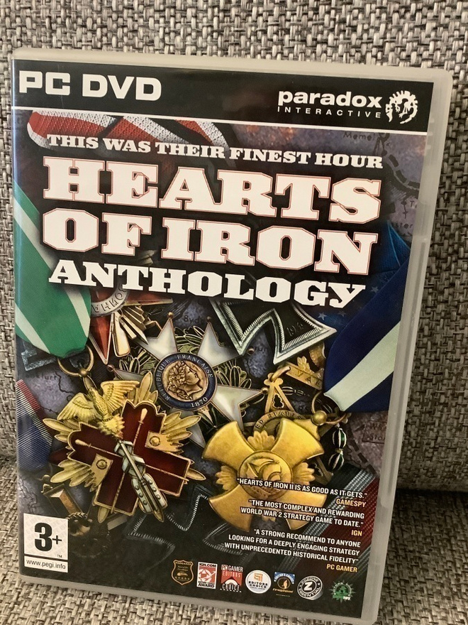 HEARTS OF IRON - ANTHOLOGY  PC