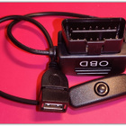 USB-pistoke auton OBD2-liittimestä #30056 - pikkukuva 1
