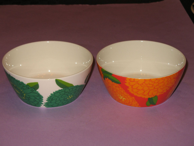 IITTALA / MARIMEKKO PRIMAVERA -KULHOT ( 2 KPL)