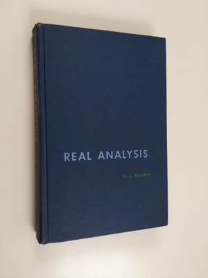 H. L. Royden : Real analysis