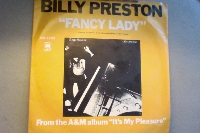 BILLY PRESTON  ::  FANCY LADY  ::  VINYYLI  7"    US  1975 !