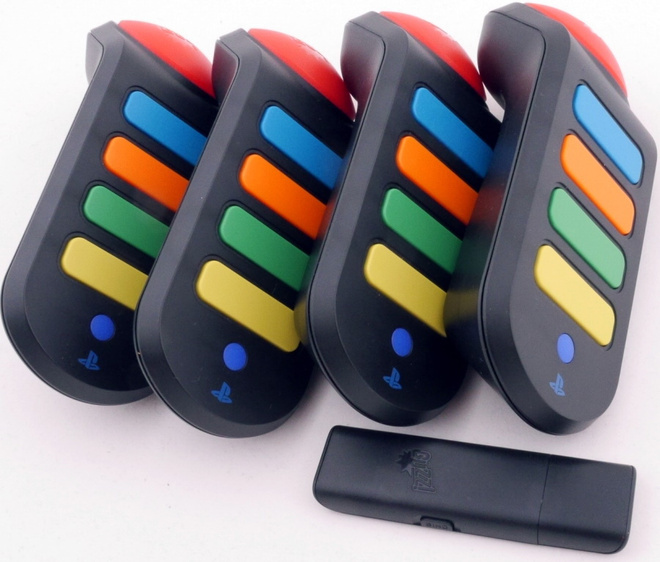 Wireless Buzz Controllers For PS2 / PS3