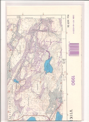 Peruskartta 1:20 000 Viiksimö, Kuhmo
