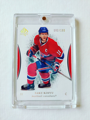 Saku Koivu - 07-08 SP Authentic Limited Gold /100