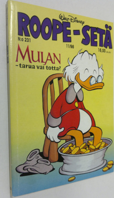 Walt Disney : Roope-setä 11 / 1998 : Mulan : tarua vai totta